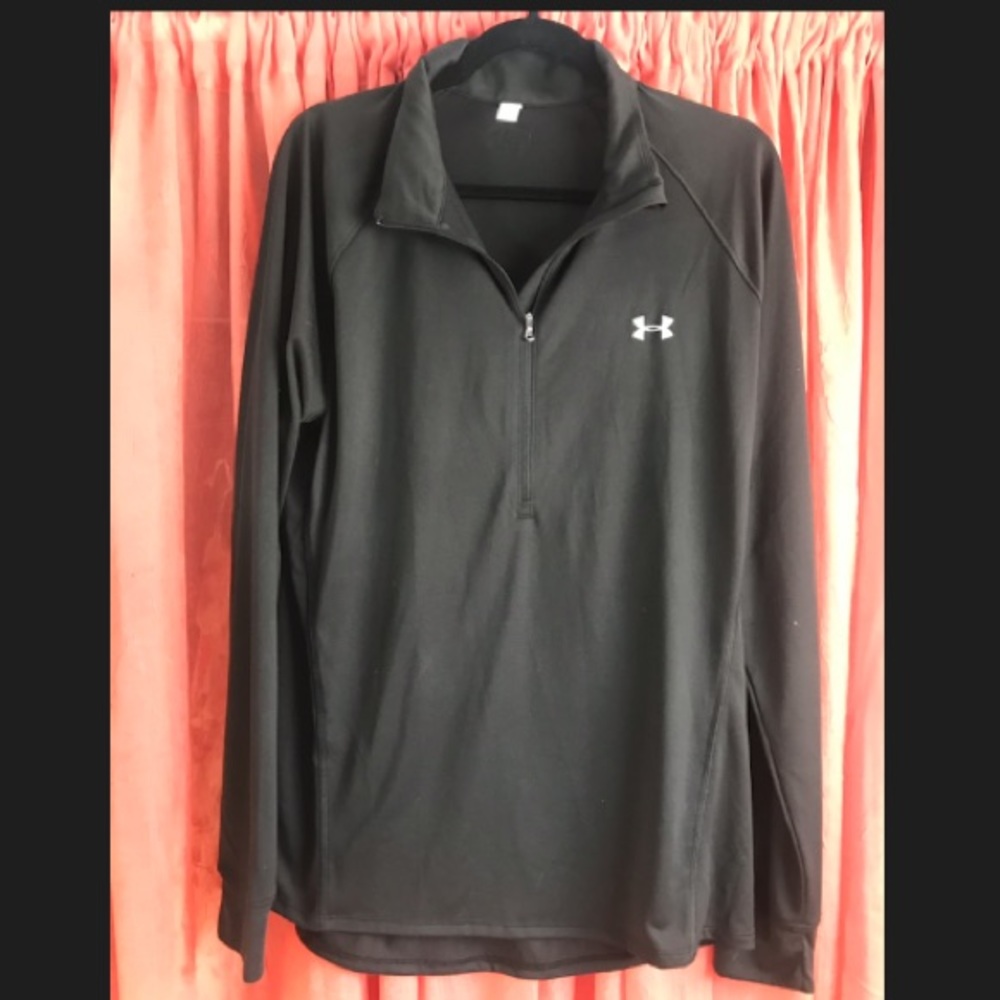 Black Under Armour quarter zip